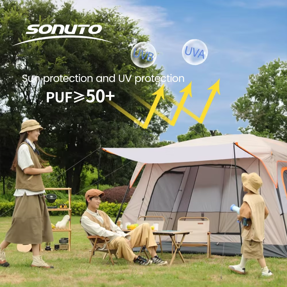 Tente familiale de Camping en plein air pour 3 à 12 personnes