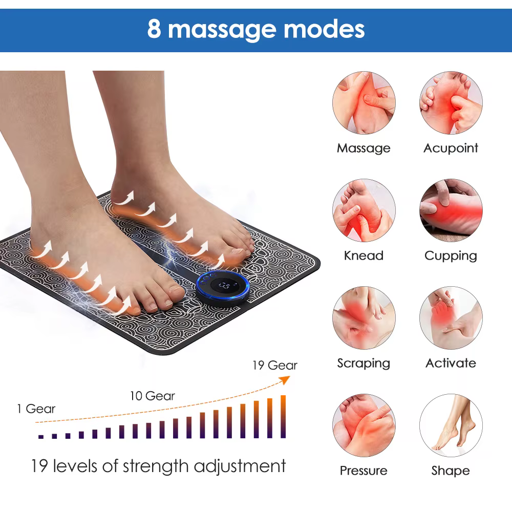 Coussin de Massage des pieds EMS