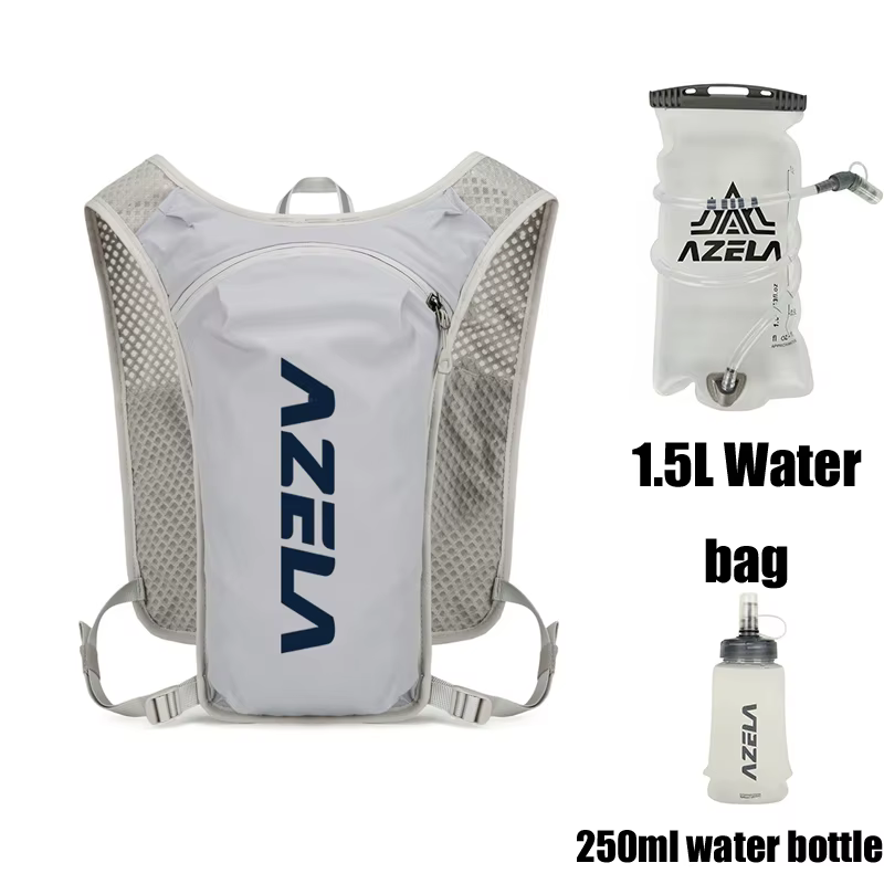 5L sac de vélo en plein air Trail course ultraléger sac à dos hydratation Jogging gilet hommes respirant Marathon
