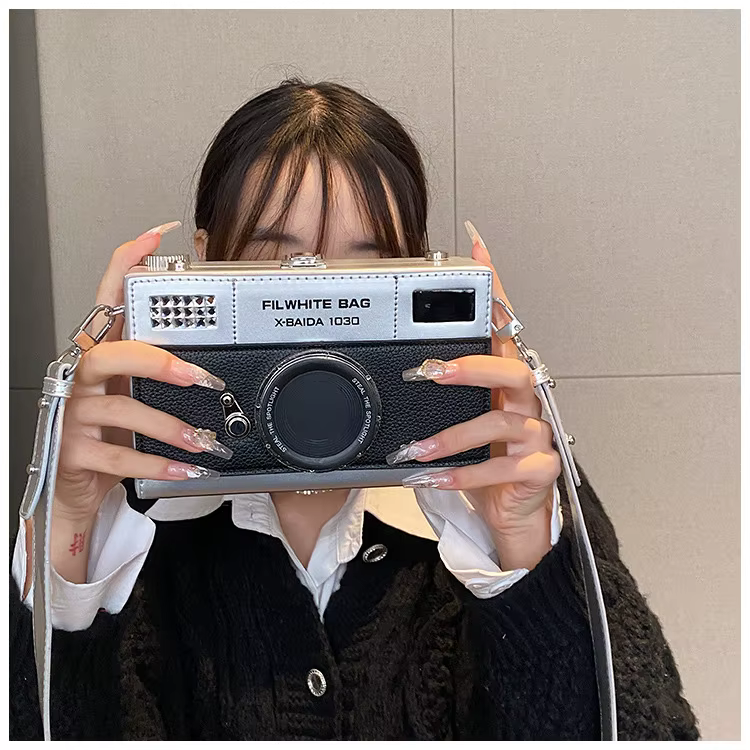 Sac à bandoulière Style appareil photo pour femmes