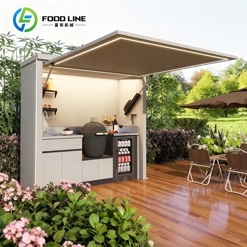 Cuisine de camping en plein air