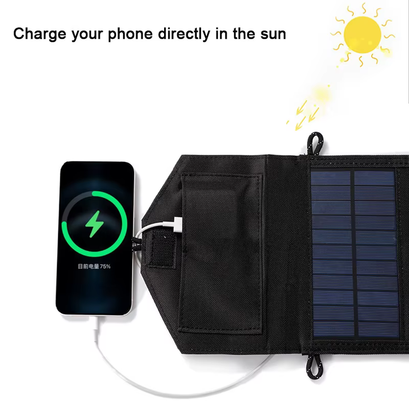Sac à dos d'urgence avec alimentation solaire extérieure