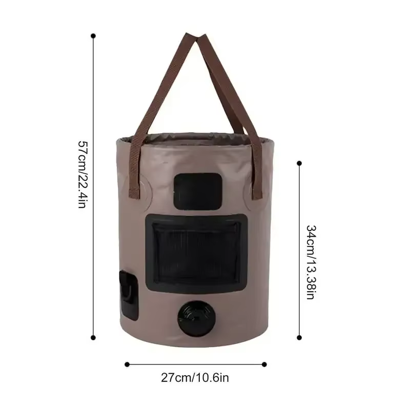 Sac de stockage d'eau portable et pliable