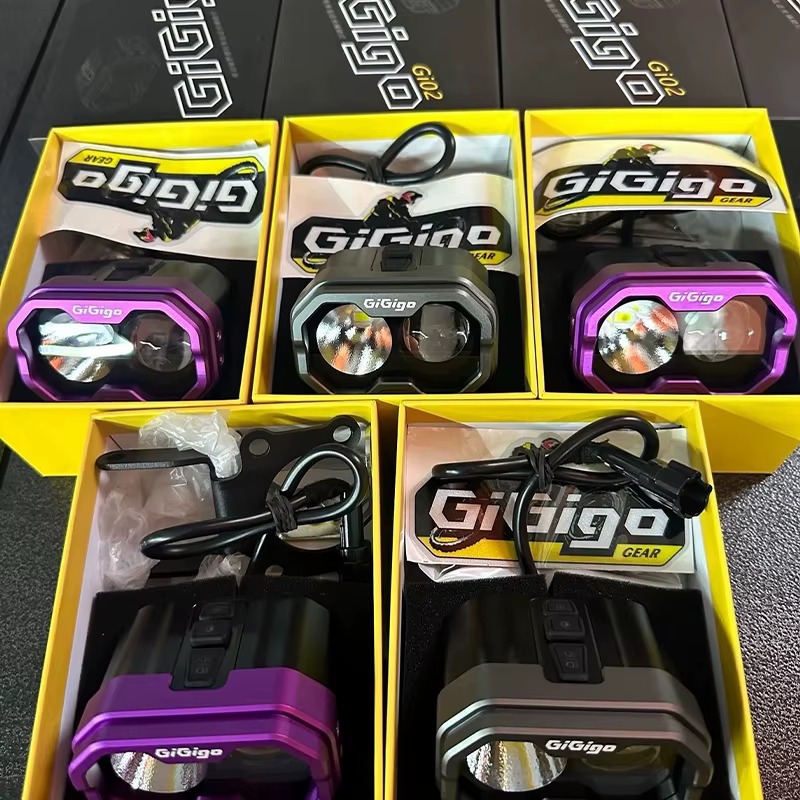 Phare LED Gigigo GI02 Durable, étanche, haute Performance, éclairage puissant, parfait pour les véhicules tout-terrain
