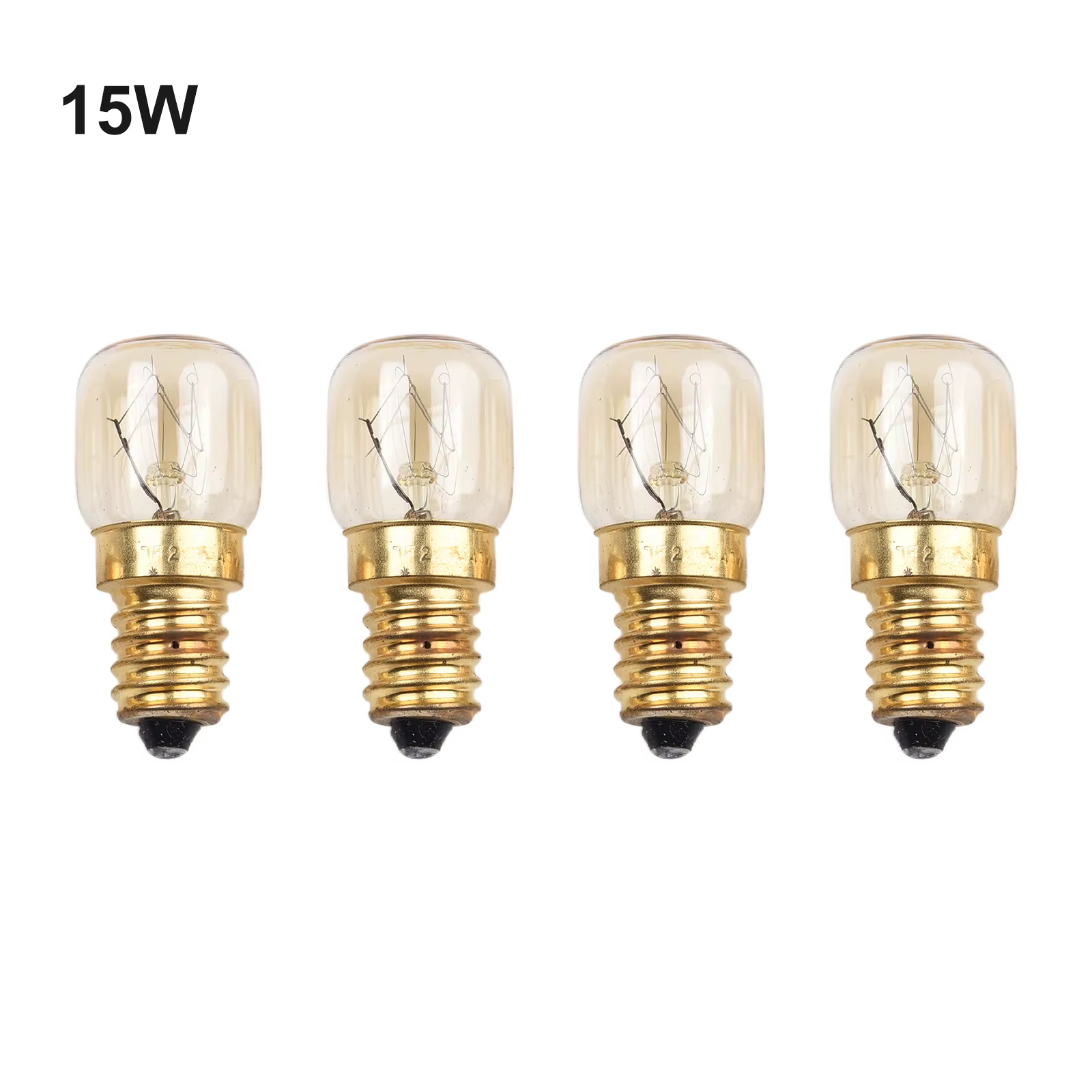4 pièces E14 lampe à sel Globe ampoule 25W ampoules 240V réfrigérateur four remplacement Vintage ampoules à incandescence