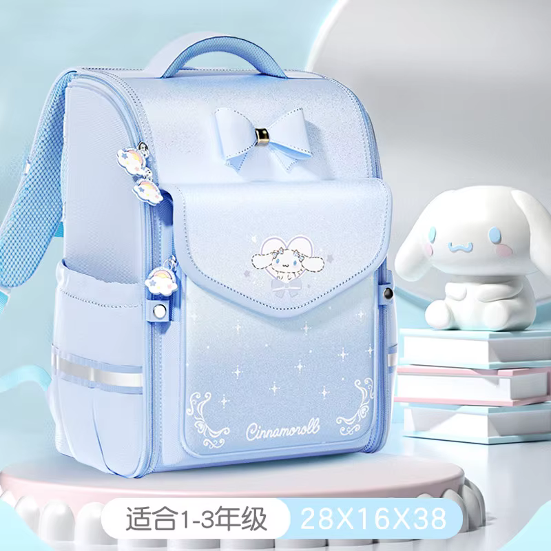 Sac à dos dégradé Sanrio Kuromi My Melody Cinnamoroll, léger, imperméable, pour usage quotidien par les étudiants