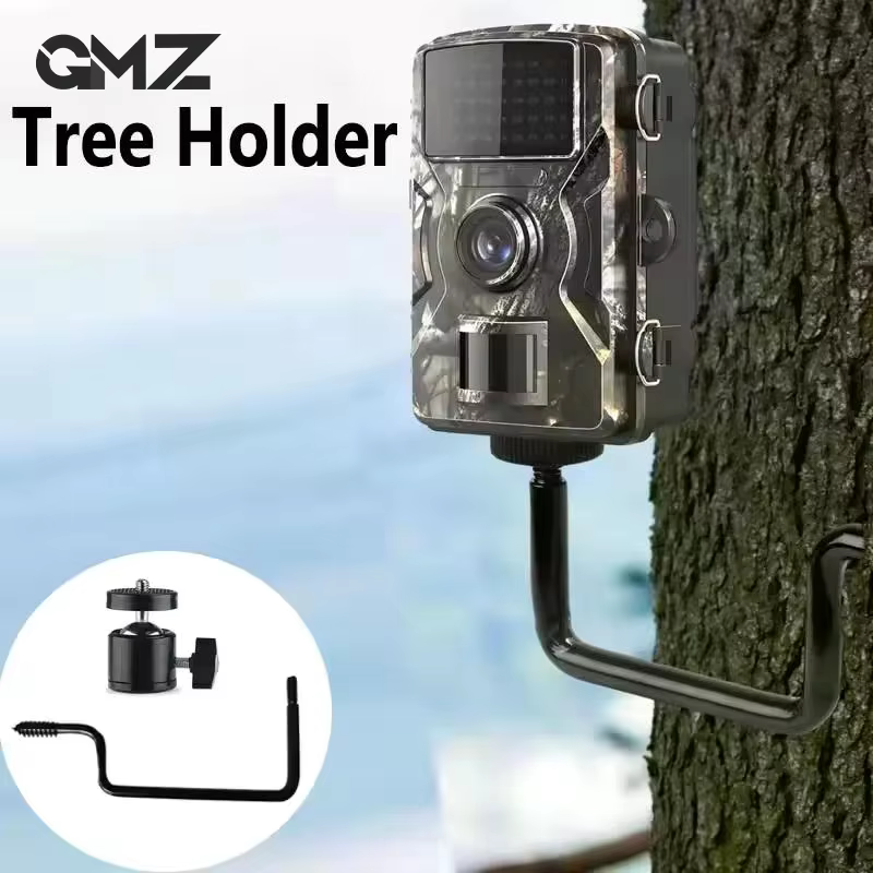 Support d'arbre de caméra de suivi, support d'arbre de caméra de chasse Portable pour jeu de Trailcam, accessoire de chasse en plein air