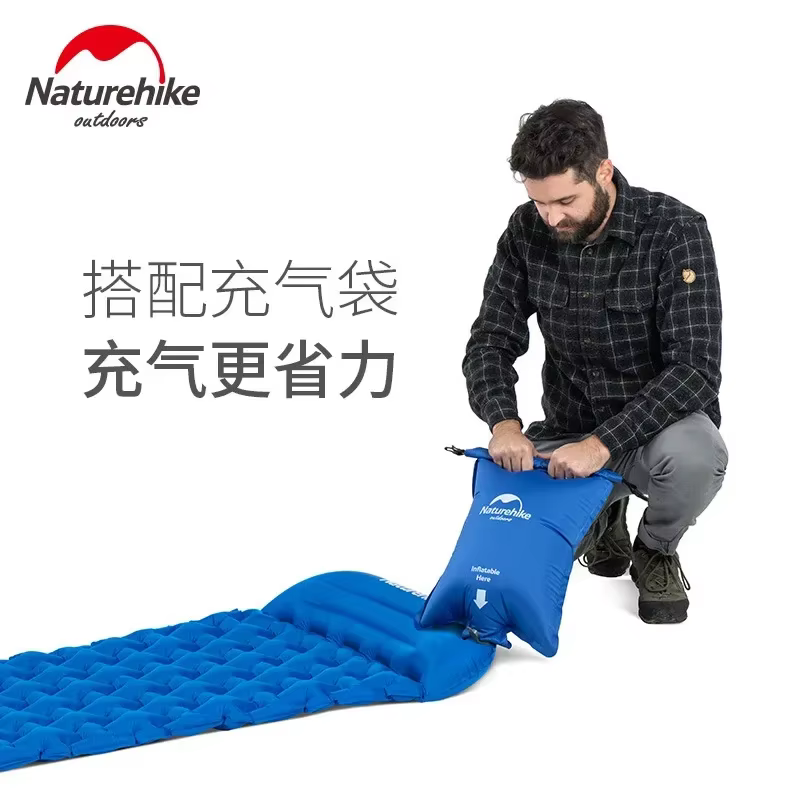 Naturehike-tapis de Camping gonflables coussin d'air avec oreiller