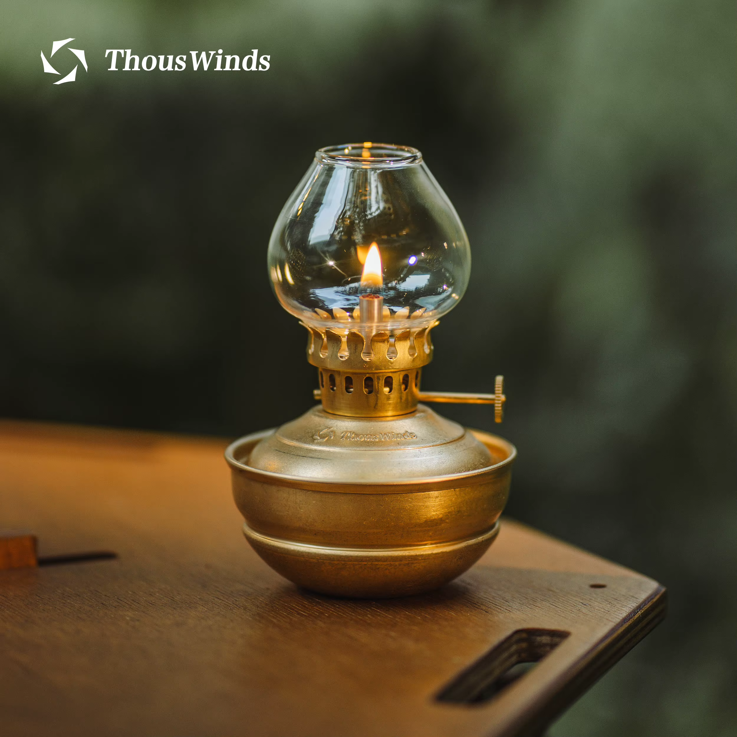 ThousWinds Luminara Mini lampe à huile coupe-vent lanterne de Camping 20h longue durée d'éclairage Portable rétro lumière Camping en plein air randonnée