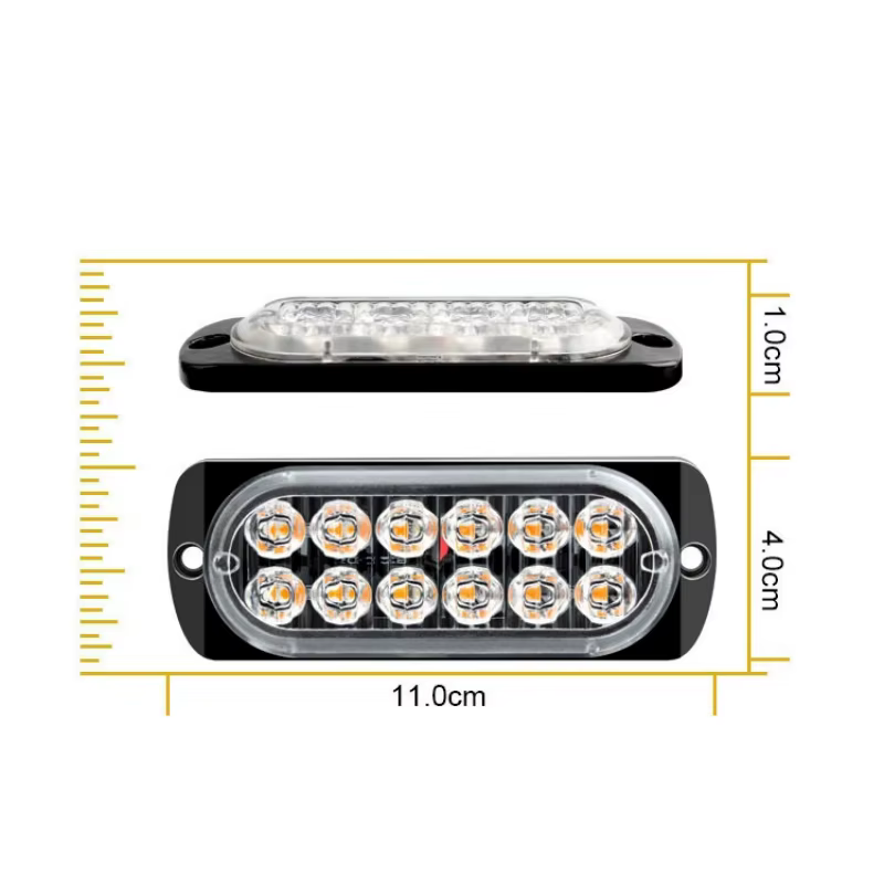 Lumière stroboscopique 12SMD
