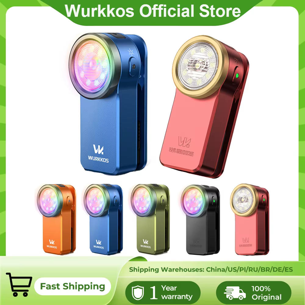 Wurkkos HD03 680LM Mini Lampe Clip USB Rechargeable