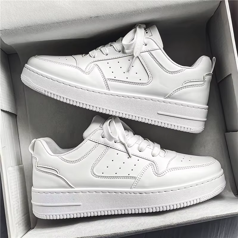 Chaussures pour hommes classique noir blanc baskets mode Tenis chaussures d'entraînement pour hommes jeunesse étudiant sport chaussure de course nouvelles chaussures décontractées