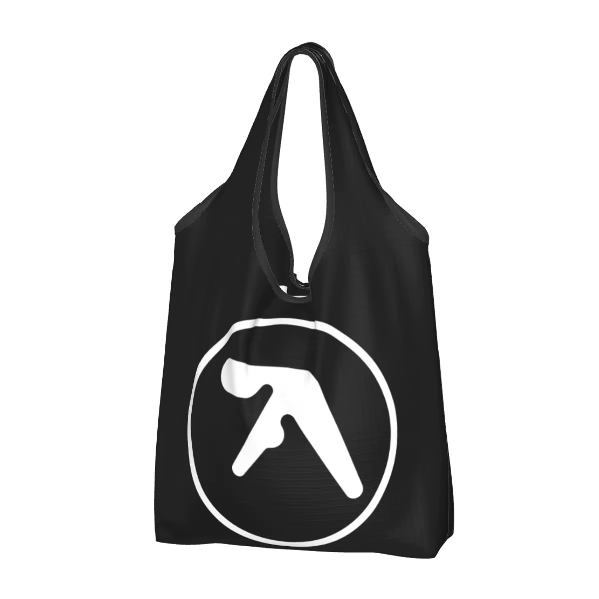 Sacs de courses réutilisables Aphex Twin pour épicerie, sacs d'épicerie pliables, grands sacs fourre-tout lavables et robustes