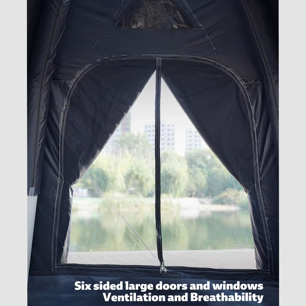Tente de camping gonflable portable en gros d'usine