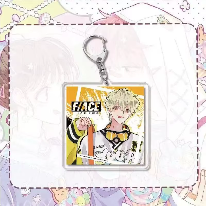 Accessoires d'anime F/ACE : Pendentif en acrylique Fukuhara Tamon, figurine Ouri Sakaguchi, porte-clés en acrylique, accessoire de sac Keito Tachibana, jouet