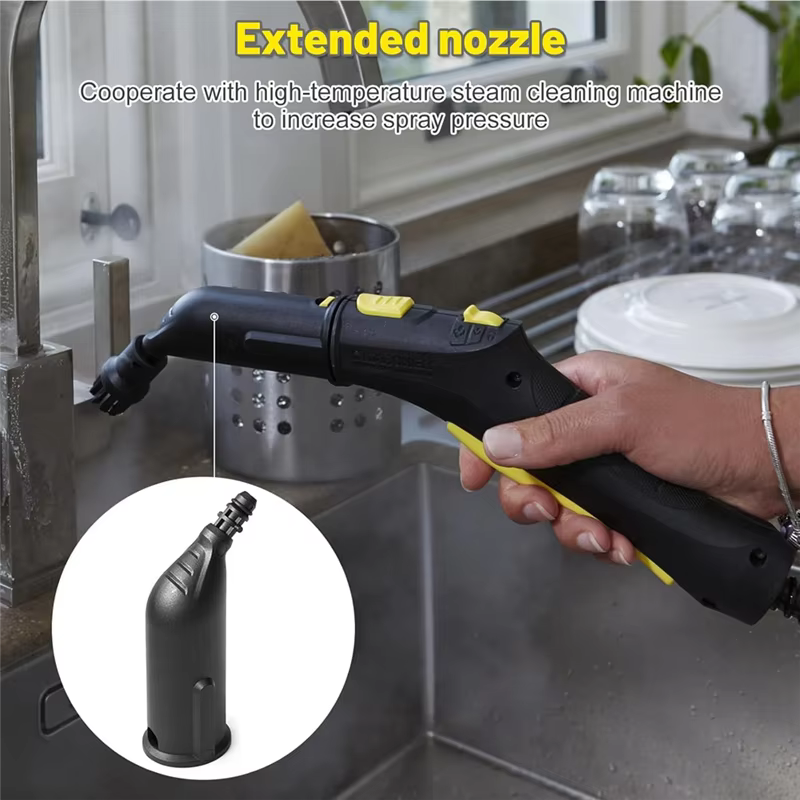 Raclette de fenêtre en tissu Microfibre, brosses rondes pour Karcher SC1 SC2 SC3 SC4 SC5, accessoires de nettoyeur à vapeur-CLIM