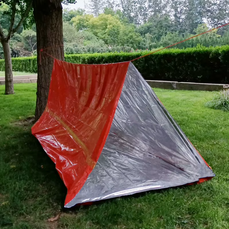 Sac de couchage d'urgence ultra imperméable en Mylar