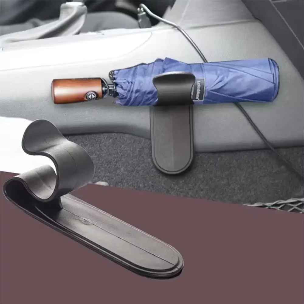 Support d'installation portable et pratique, attaches, crochets, accessoires de voiture, support de rangement multifonctionnel pour parapluie de voiture