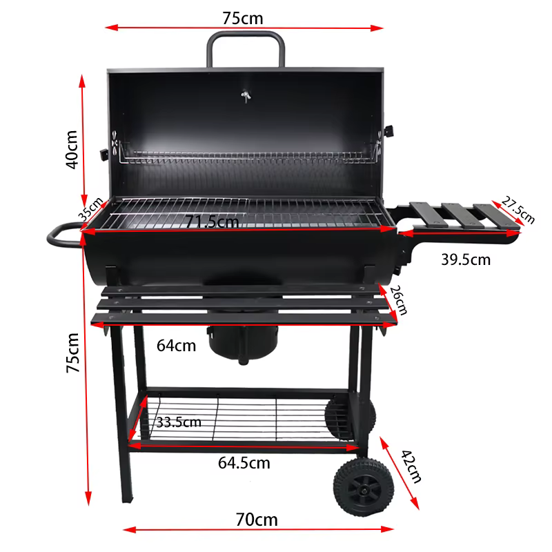 Barbecue de cuisine en plein air