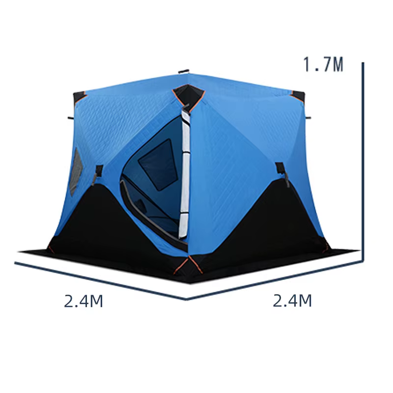 Tente d'hiver hexagonale octogonale pour le camping