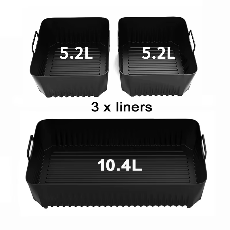 Doublures de friteuse à Air en Silicone pour Ninja AF500UK 10