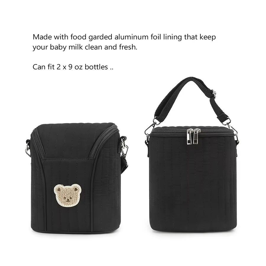 Sac isotherme portable pour lait maternel, sac de voyage isolé pour biberons, sac de rangement pour tire-lait, sac thermique de conservation au froid pour maman