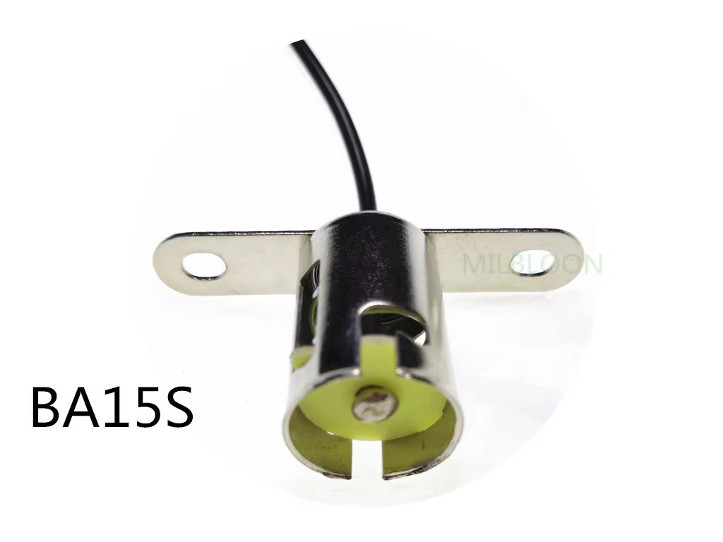 2 pièces BA15D BA15S pied de lampe