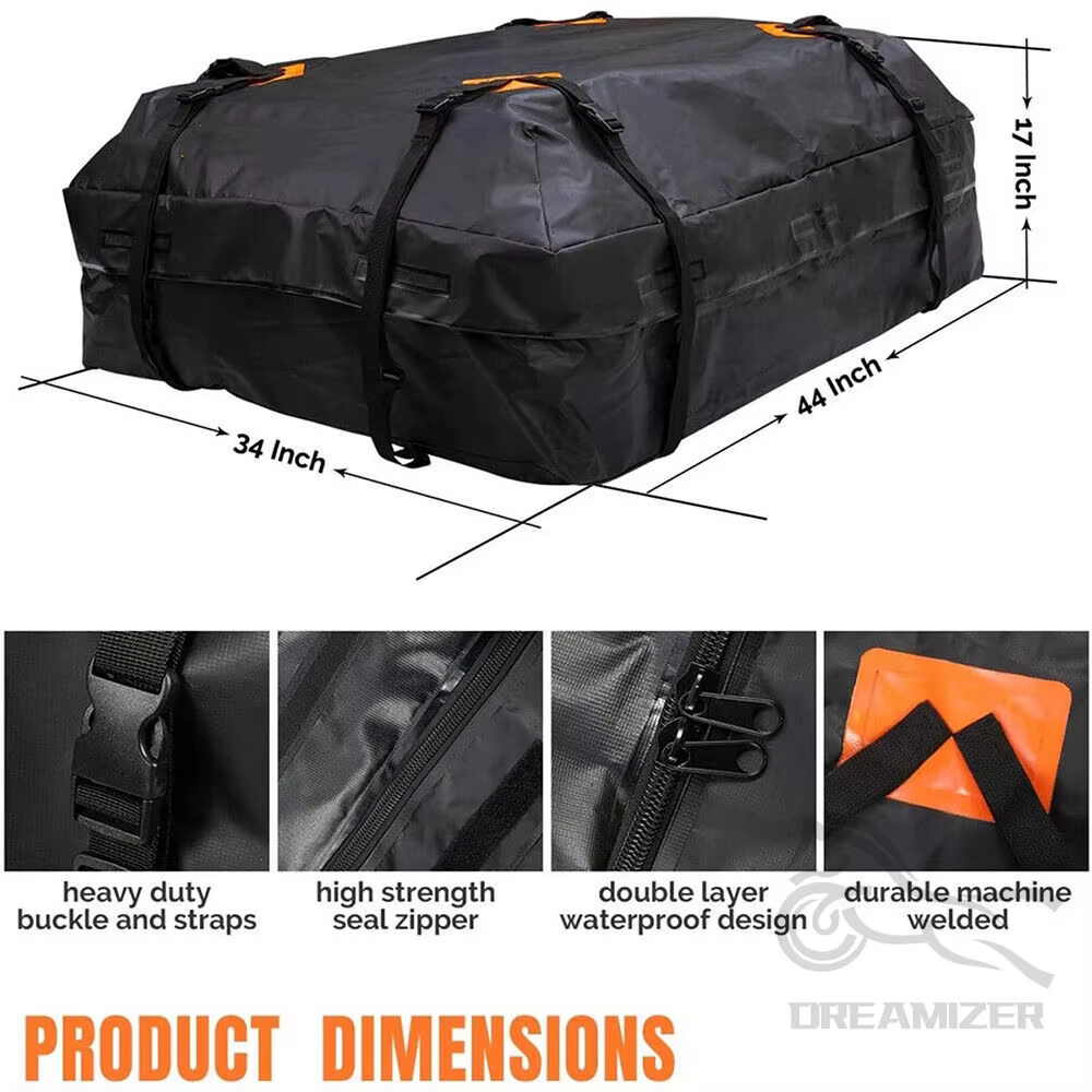 Sac de toit de voiture imperméable 600L