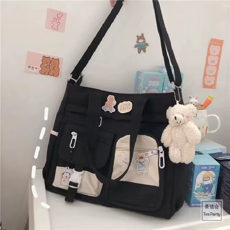 Sacs à main en toile imperméable en Nylon pour femmes