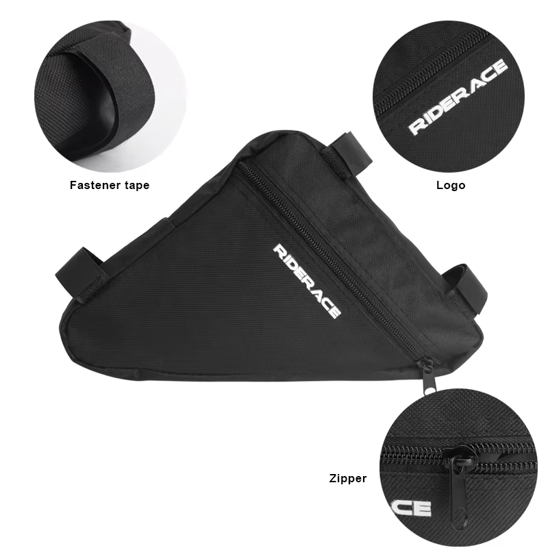 Sac de cadre de Tube avant de vélo, étanche, résistant à l'usure, sac de rangement d'équitation, pochette triangulaire pour vélo de montagne, accessoires de cyclisme