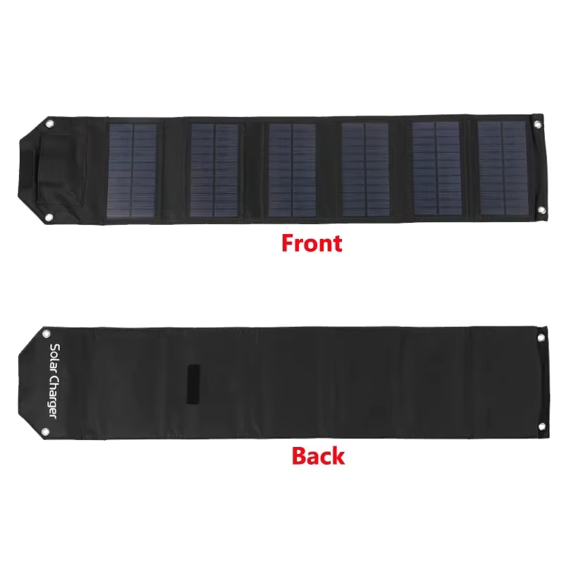 Panneau solaire pliable 60W 80W 100W 5V USB étanche portable avec sac de charge pour téléphone