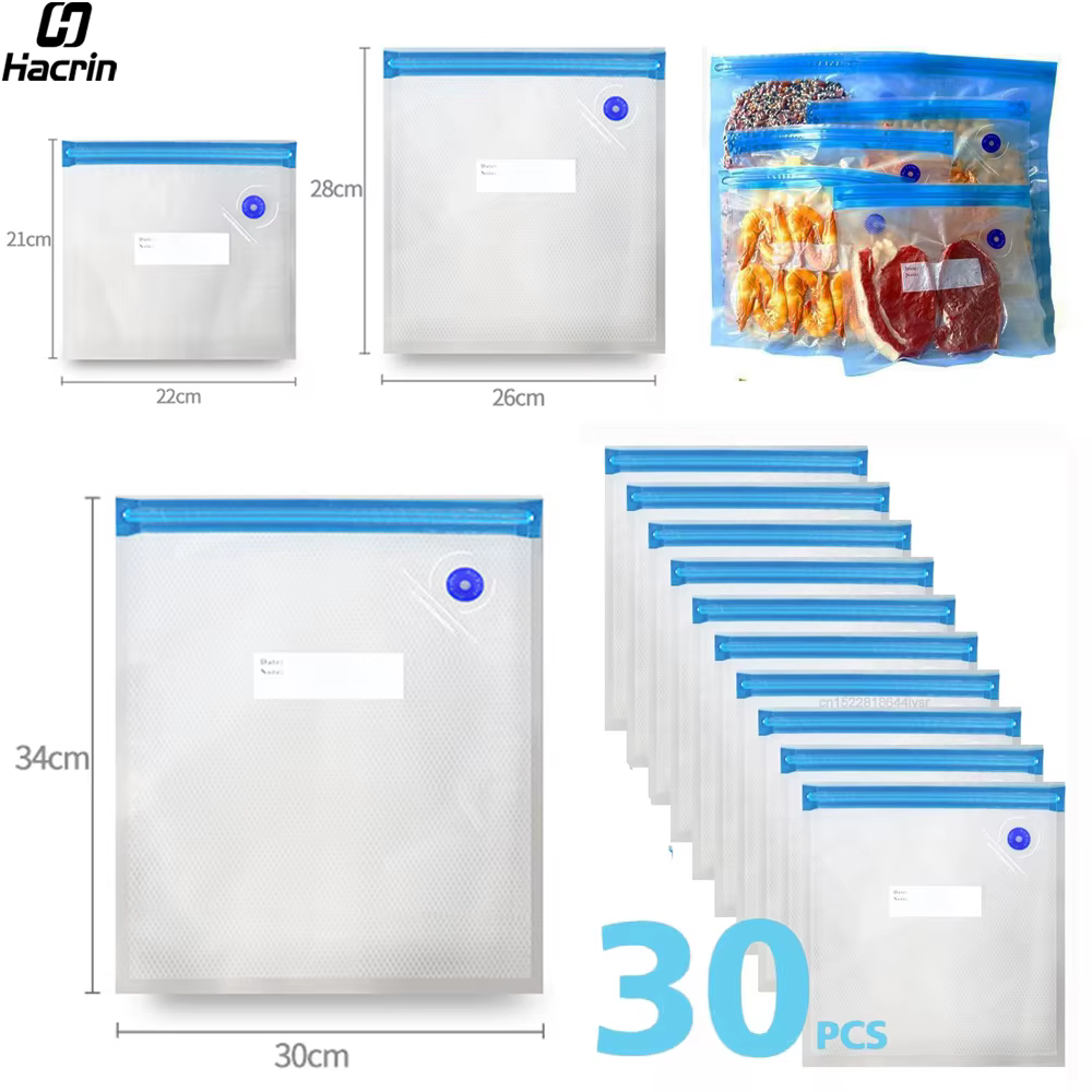 Sacs d'emballage sous vide pour aliments