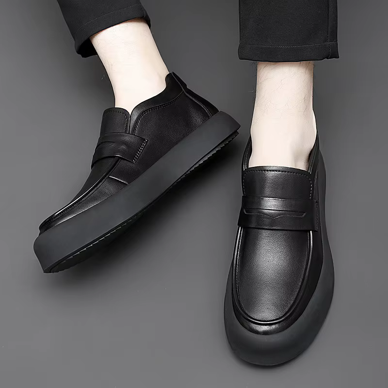 Chaussures en cuir faites à la main pour hommes