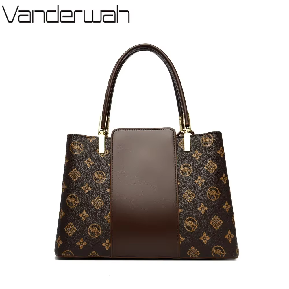 Véritable marque Sac en cuir sacs à main de luxe femmes sacs sacs à main de créateur de haute qualité dames sacs à bandoulière pour femmes 3 couches