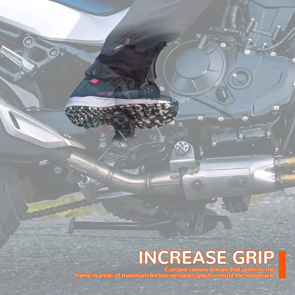 Accessoires de moto pour HONDA TRANSALP XL750 XL 750 2023 2024, une paire de couvercles de plaque de Protection de cadre, pare-chocs anti-rayures