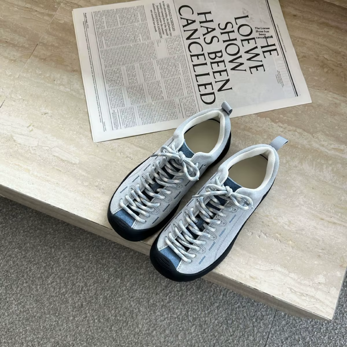 Chaussures de montagne en cuir pour femme