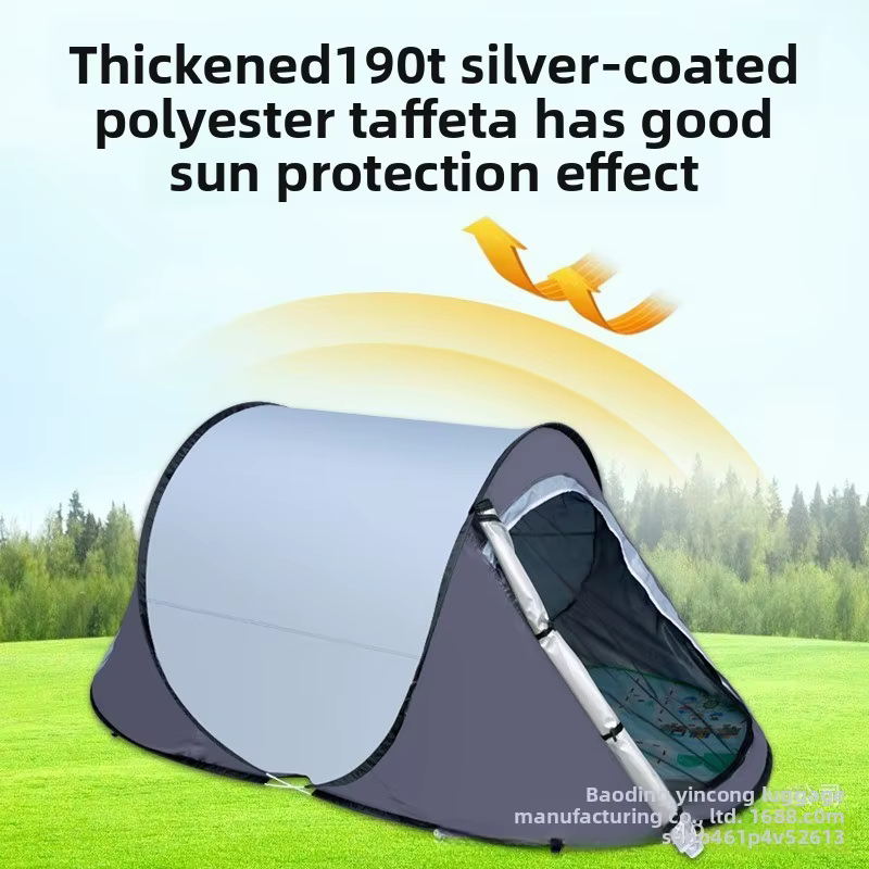 Tente de camping pliable portable d'extérieur