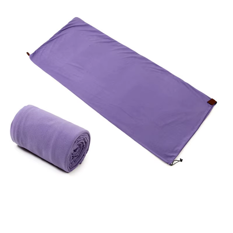 Sac de couchage en polaire double face pour l'extérieur