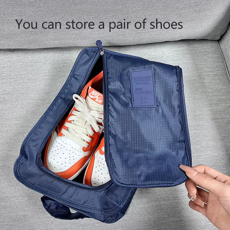 Sacs à chaussures portables, supports de voyage, stockage pliable étanche multifonction, poudres à chaussures haute capacité