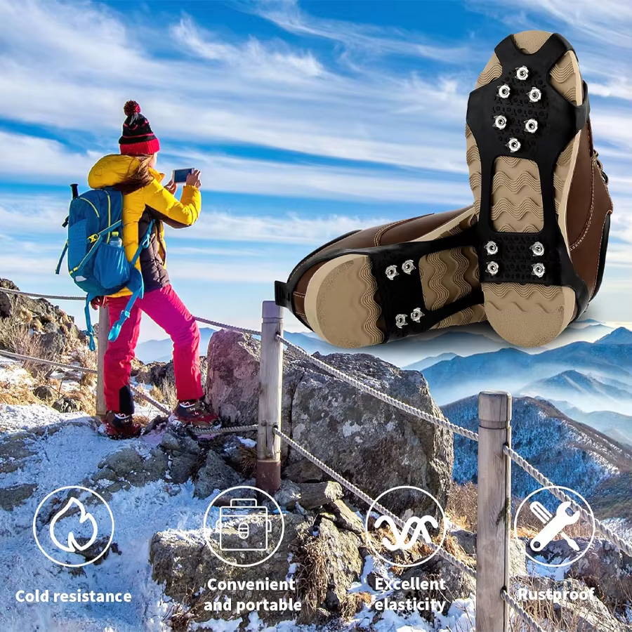 Crampons – pinces à glace pour chaussures