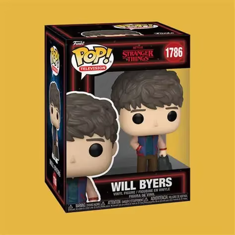 Le dernier personnage TV Stranger Saison 5 Funko POP Will Byers 1786 #   Figurine en vinyle modèle à collectionner cadeaux de noël pour enfants