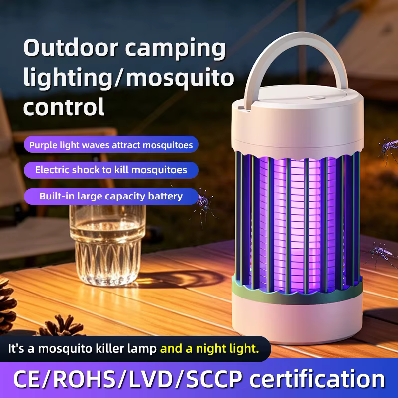 Lampe anti-moustiques électrique d'extérieur