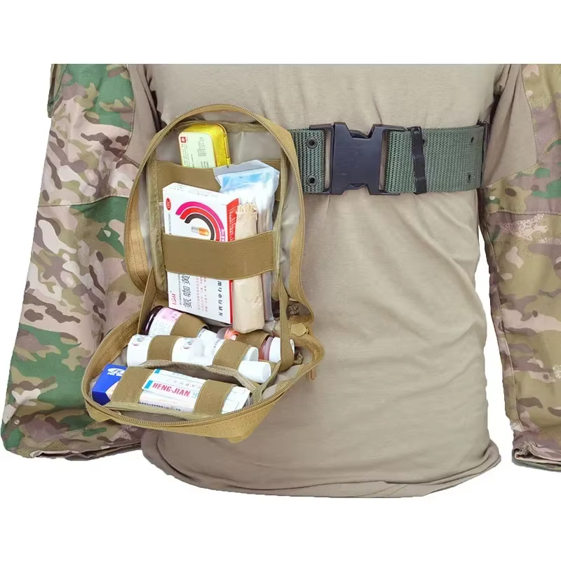 Sac de survie pour le camping, trousse de premiers soins, sac de voyage Molle, sac de chasse, sac médical, sac de taille tactique, sac d'urgence EMT pour l'extérieur