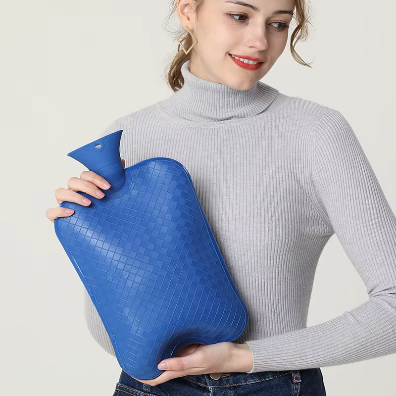 Sac d'eau chaude 3L, bouteille d'eau chaude de grande capacité