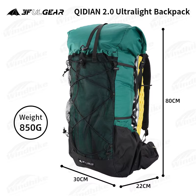 3F UL GEAR QIDIAN-Sac à dos d'extérieur ultraléger