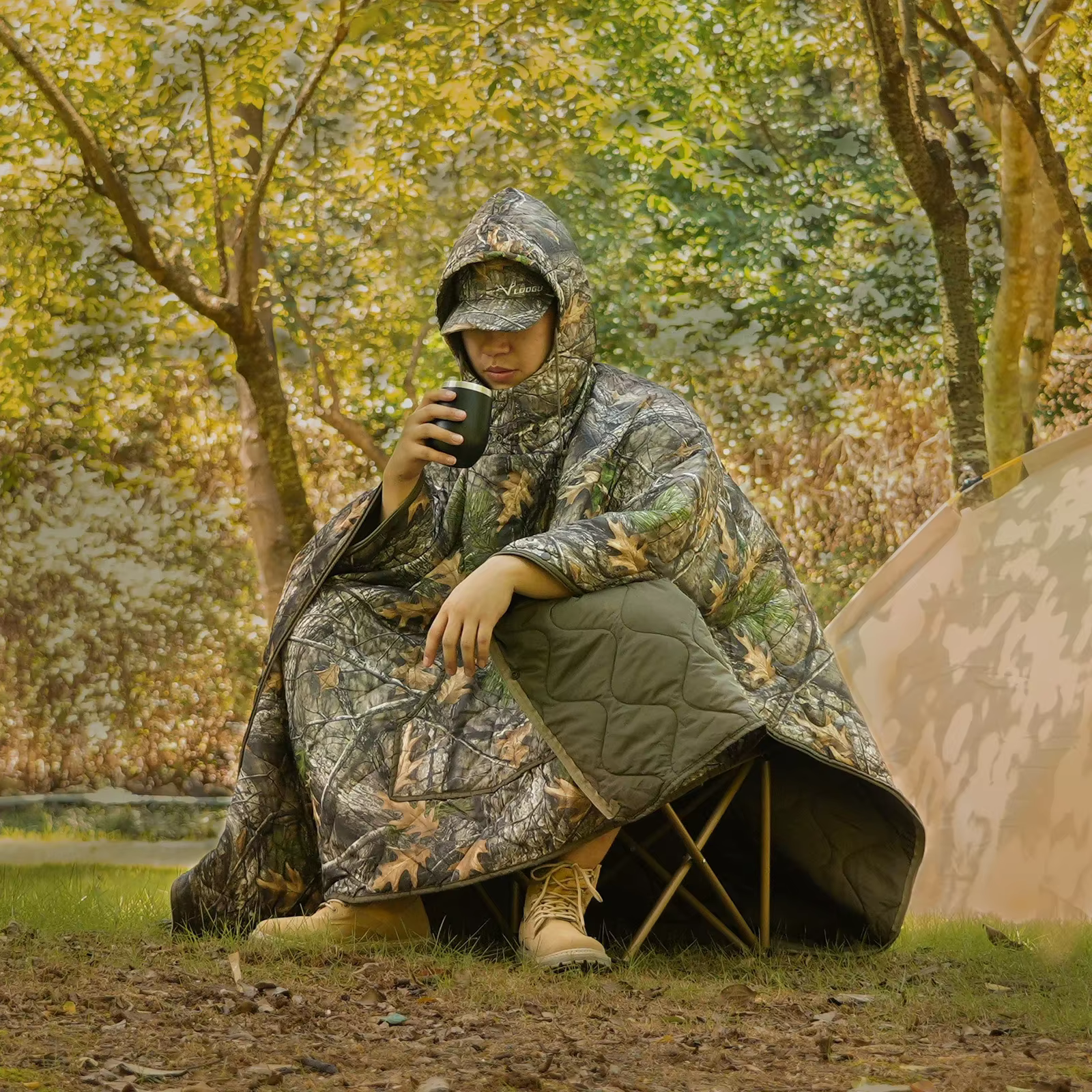 Sac de couchage camouflage ultraléger