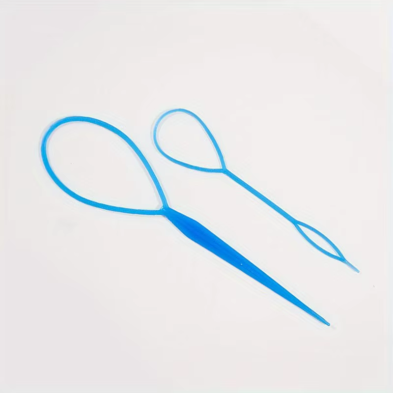 Outil de fabrication de tresses, outil queue de cheval, anneau d'outil de tresse française, utilisé pour la coiffure, adapté aux femmes, usage domestique