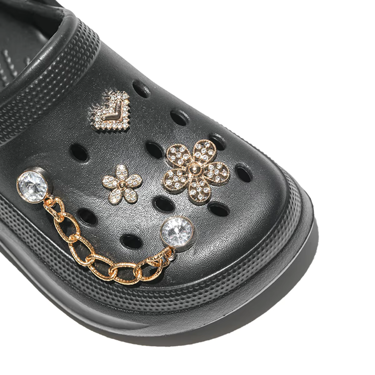 Sabots de jardin légers | Chaussures de plage d'été avec découpe décorative