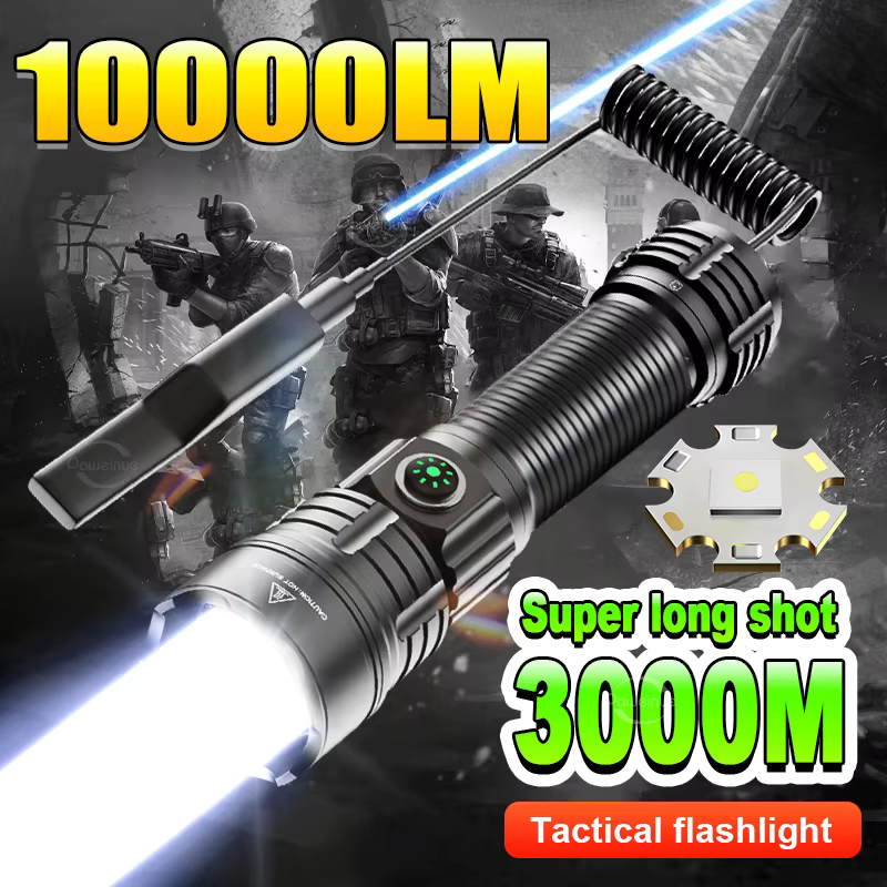 10000LM lampe de poche LED