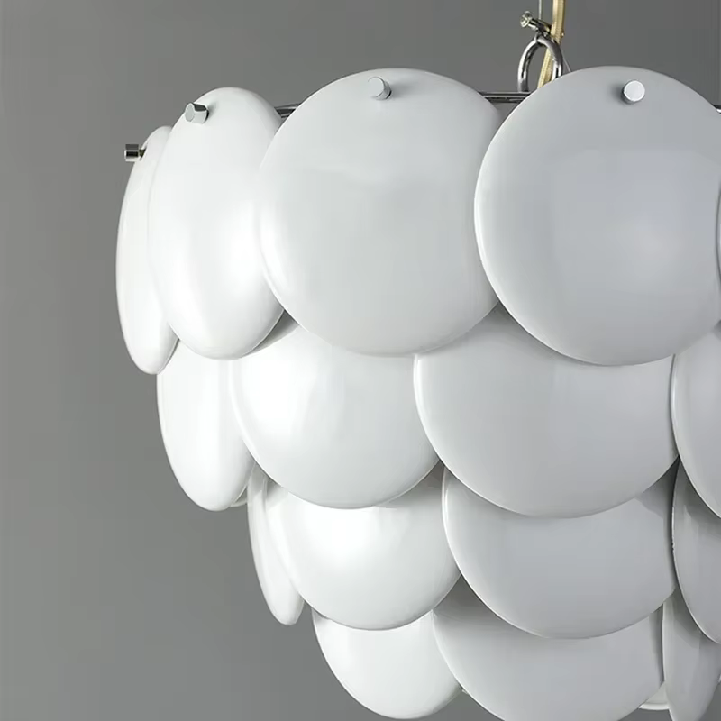Lampe en céramique blanche au design danois moderne, lustre Pembridge, lumière qualifiée ale créative pour chambre à coucher, salon, décoration d'intérieur, lampe de salle à manger